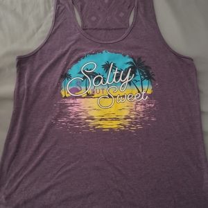 Racetrack tank "salty but sweet"